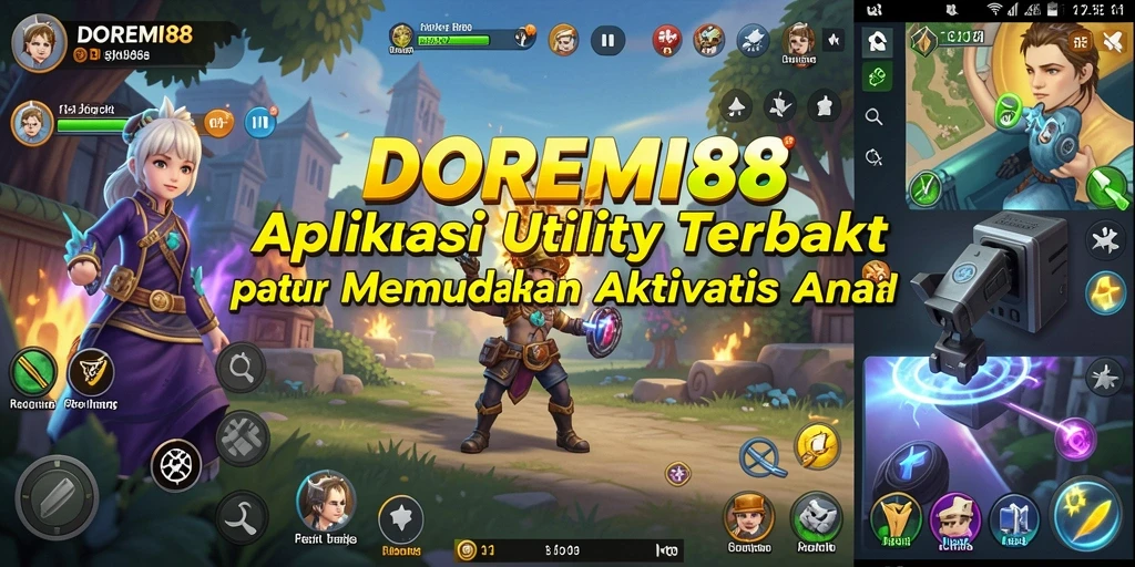 Tampilan antarmuka DOREMI88 yang intuitif dan mudah digunakan.