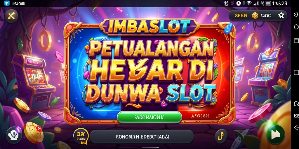 Tampilan menarik dari gameplay IMBASLOT menampilkan aksi petualangan seru.