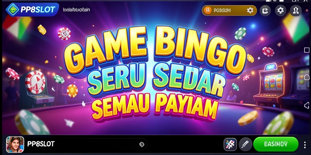 Gameplay seru PP8SLOT yang menampilkan suasana Bingo yang hidup.